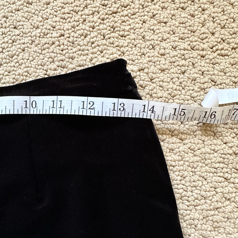 Alex Evenings Black Velvet Jacket/Skirt Glam Formal Petite - Picture 11 of 15